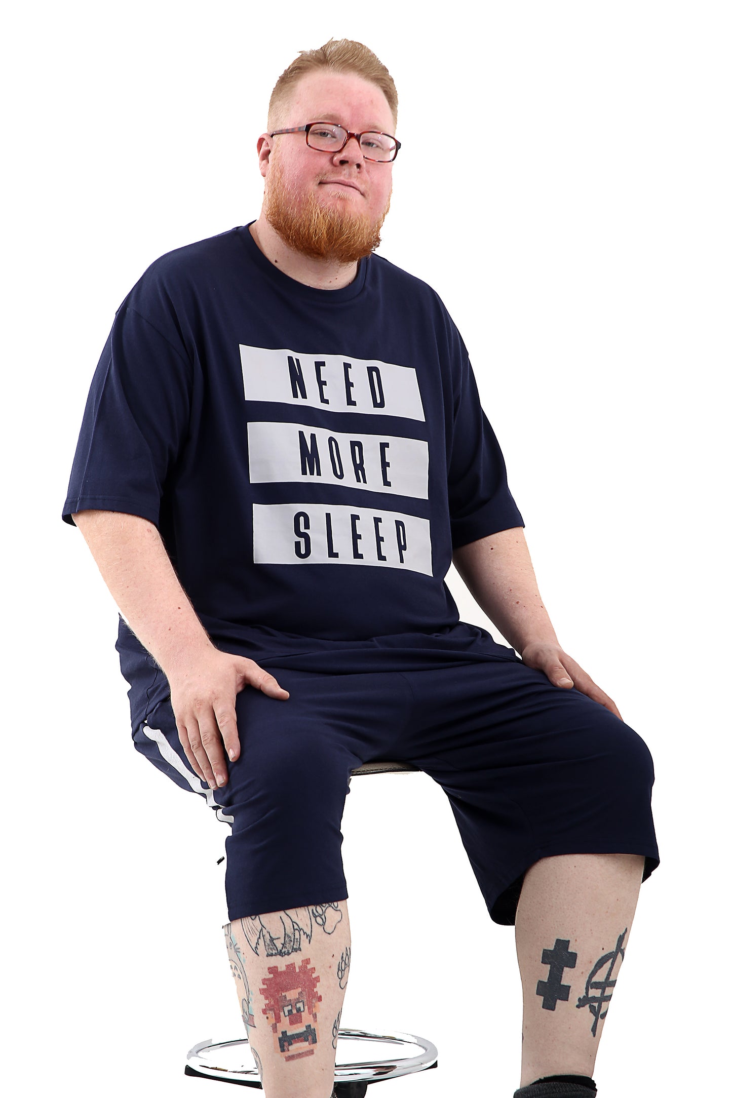 Big Size Pyjamas - Need more sleep print - Brooklyndirect