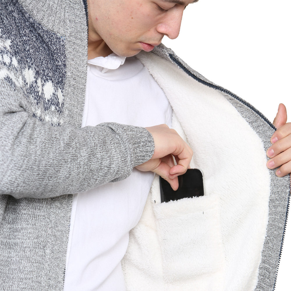 Nordic Pattern Cardigan - Style 17 - Brooklyndirect