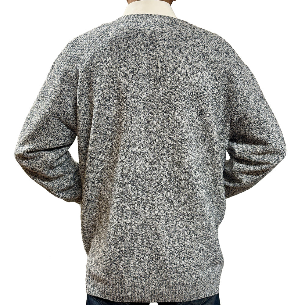 Classic button cardigan 'Rambler' - Grey Marl - Brooklyndirect