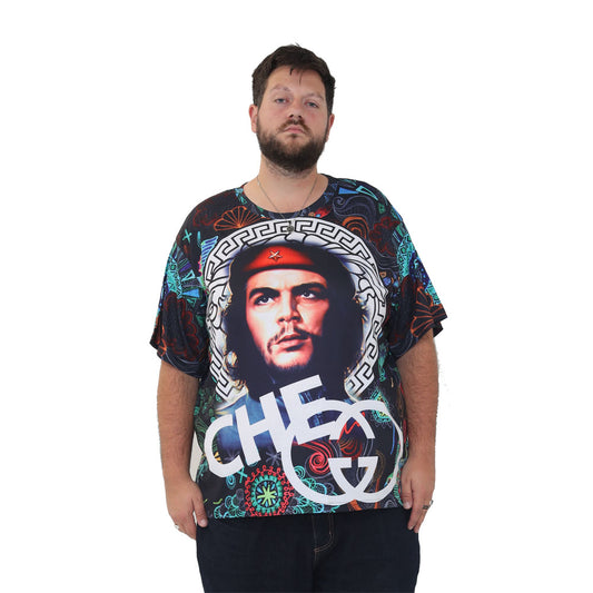 Big Size Printed T-Shirt - Che Guevara