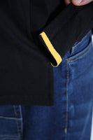 Mens Big Size T-Shirt In Black - Brooklyn Direct UK