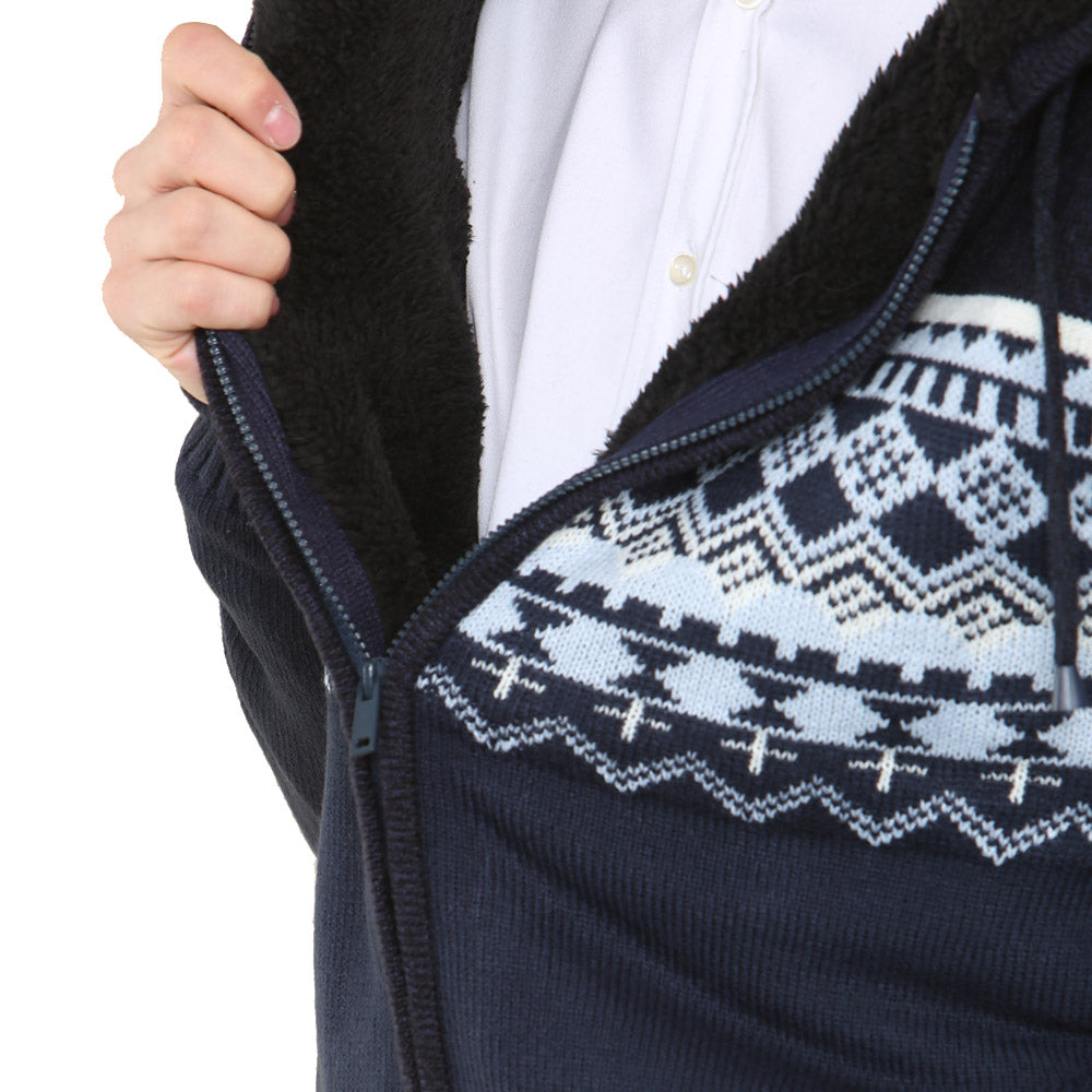 Nordic Pattern Cardigan - Style 16 - Brooklyndirect