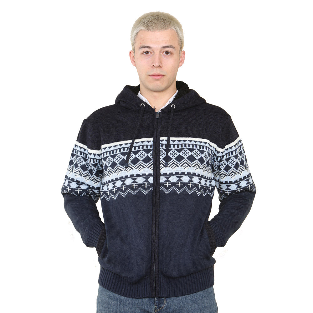 Nordic Pattern Cardigan - Style 16 - Brooklyndirect