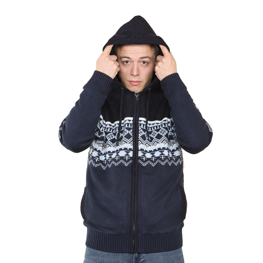 Nordic Pattern Cardigan - Style 16 - Brooklyndirect