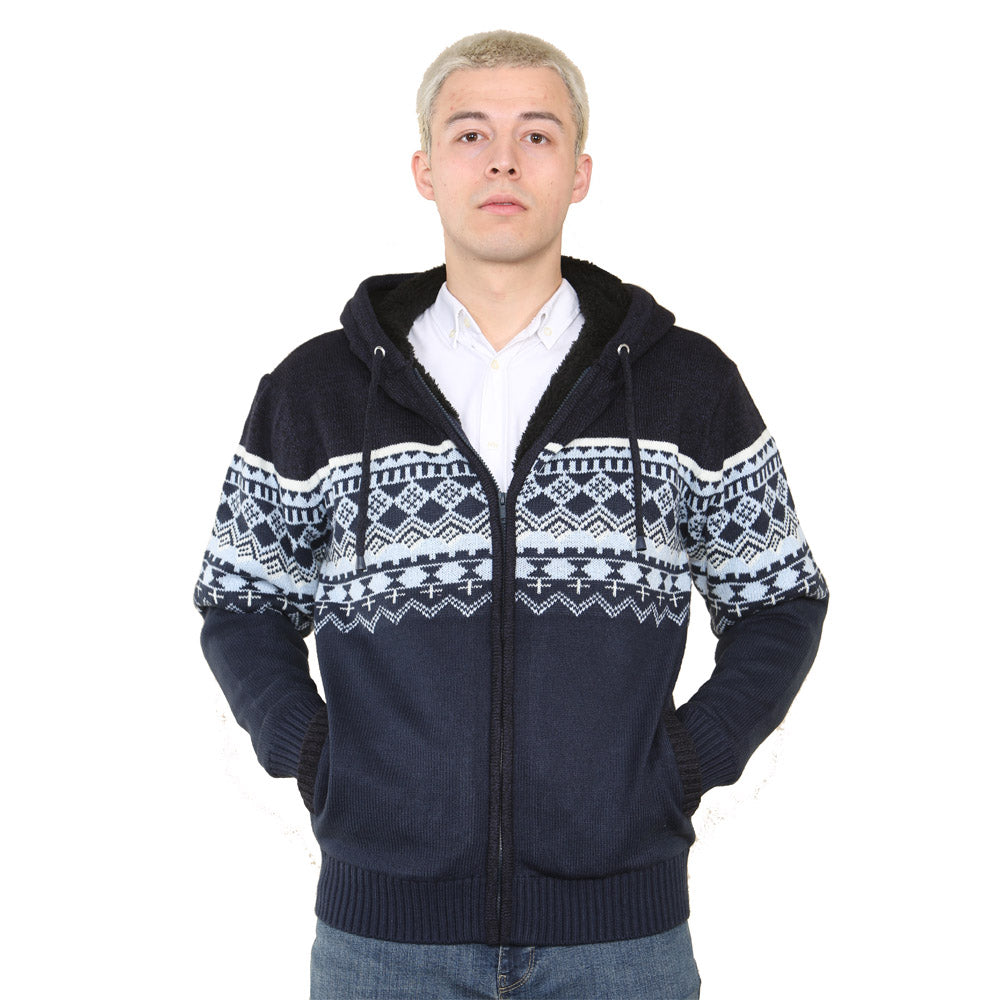 Nordic Pattern Cardigan - Style 16 - Brooklyndirect