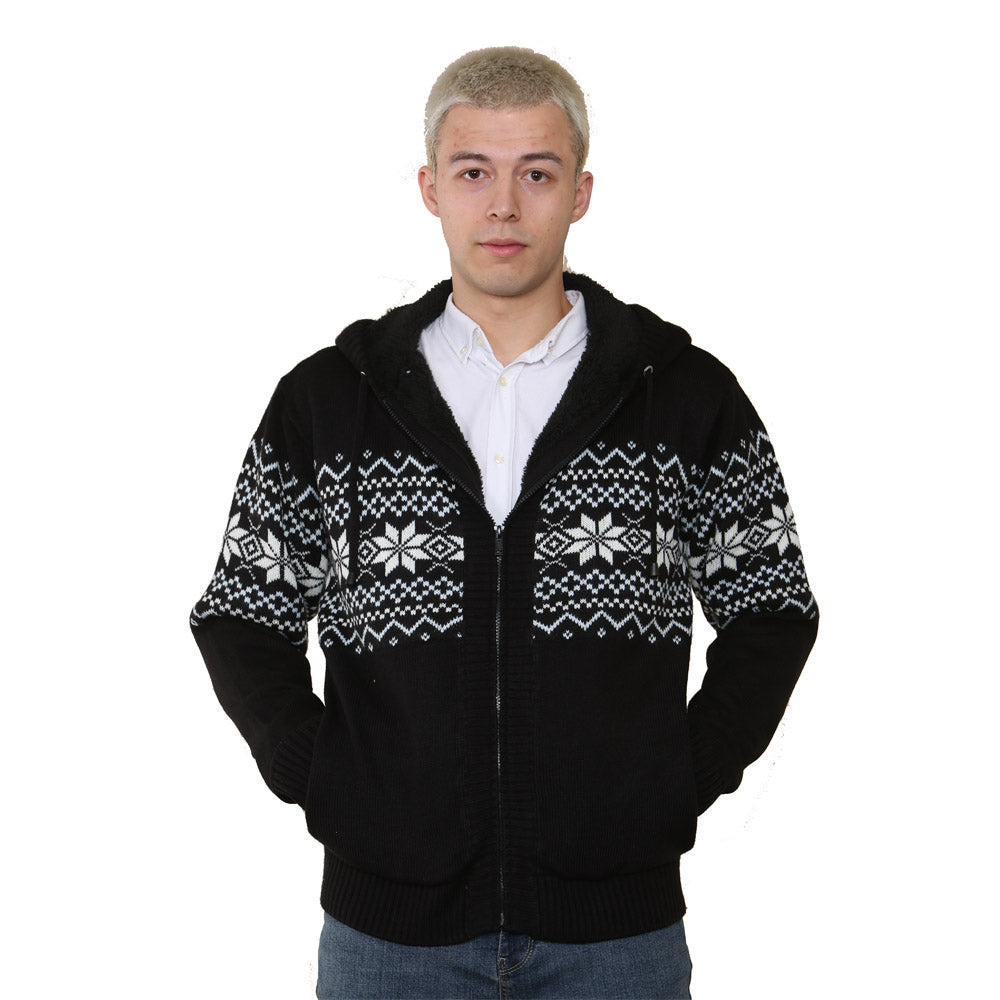 Nordic Pattern Cardigan - Style 18 - Brooklyndirect
