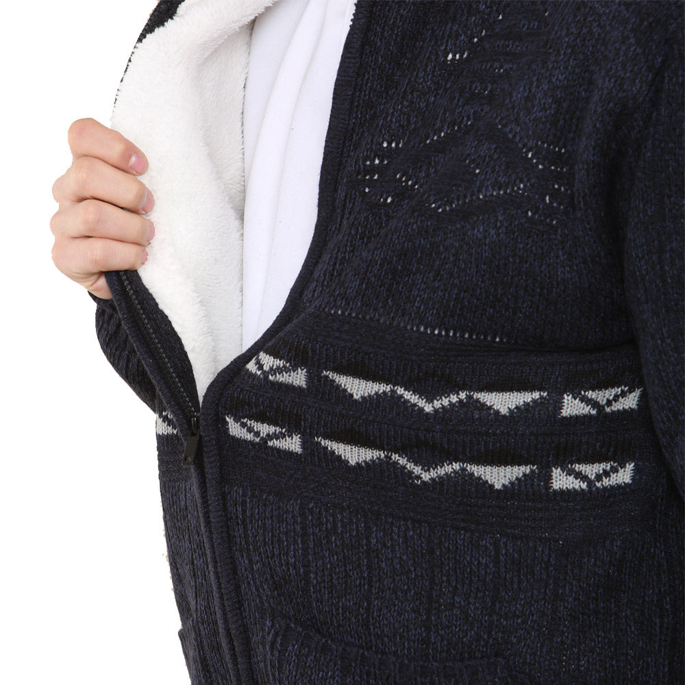 Nordic Pattern Cardigan - Style 21 - Brooklyndirect