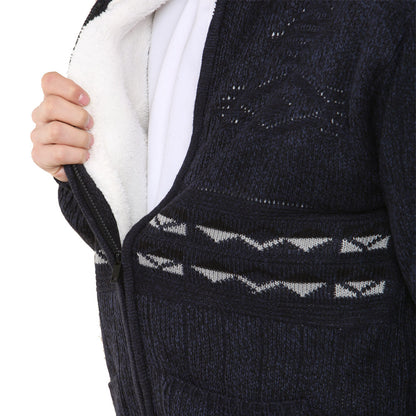 Nordic Pattern Cardigan - Style 21 - Brooklyndirect