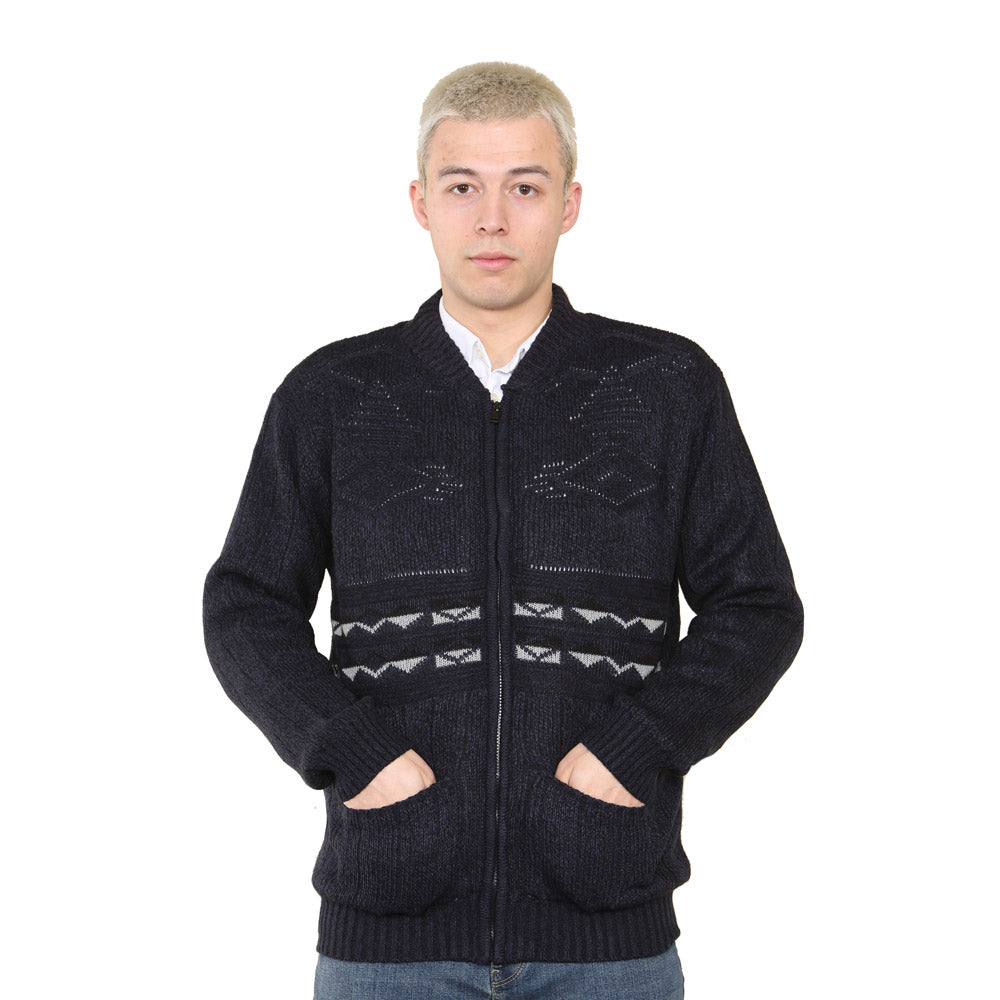 Nordic Pattern Cardigan - Style 21 - Brooklyndirect