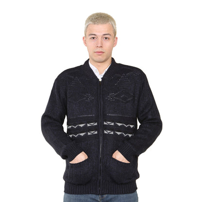 Nordic Pattern Cardigan - Style 21 - Brooklyndirect