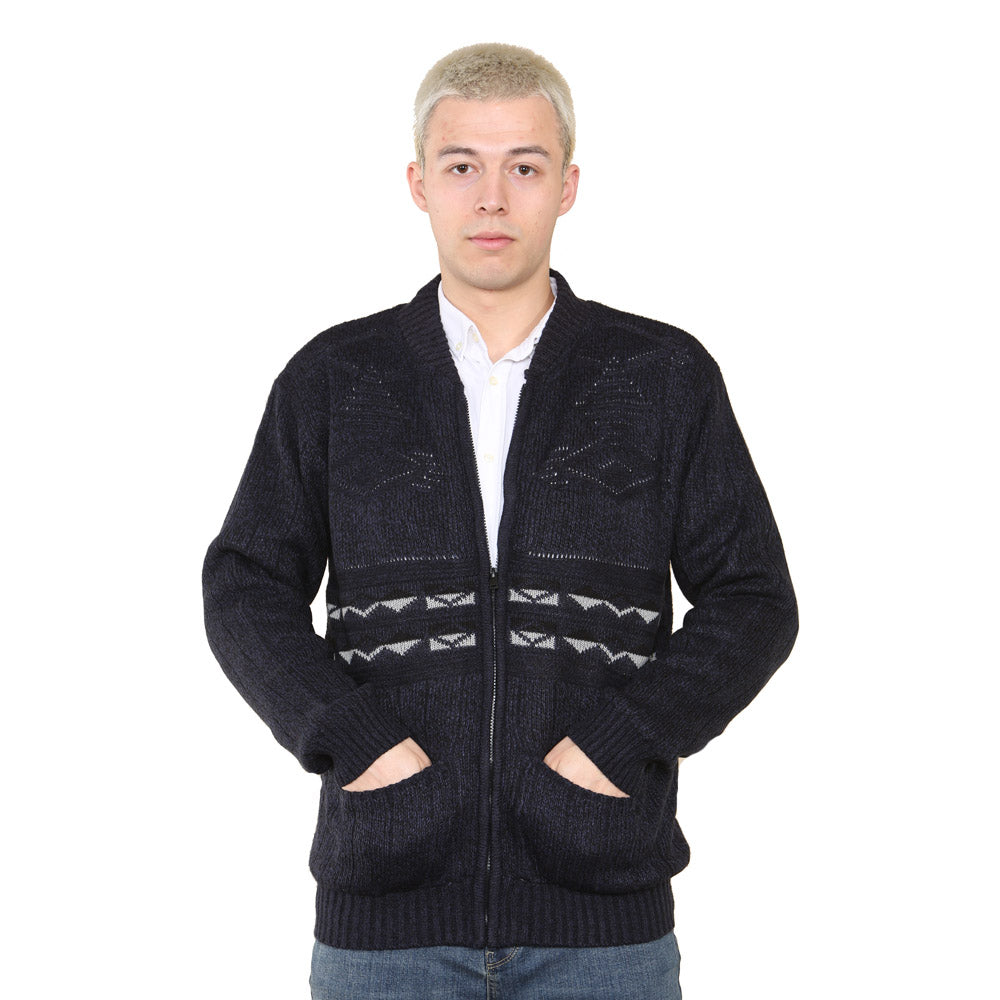 Nordic Pattern Cardigan - Style 21 - Brooklyndirect