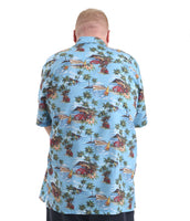 Mens Big Size Hawaiian Shirt Oahu - Brooklyn Direct UK