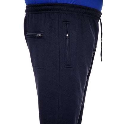 Big Size Mens Jogging Bottoms 6XL 7XL In Navy - Brooklyn Direct UK