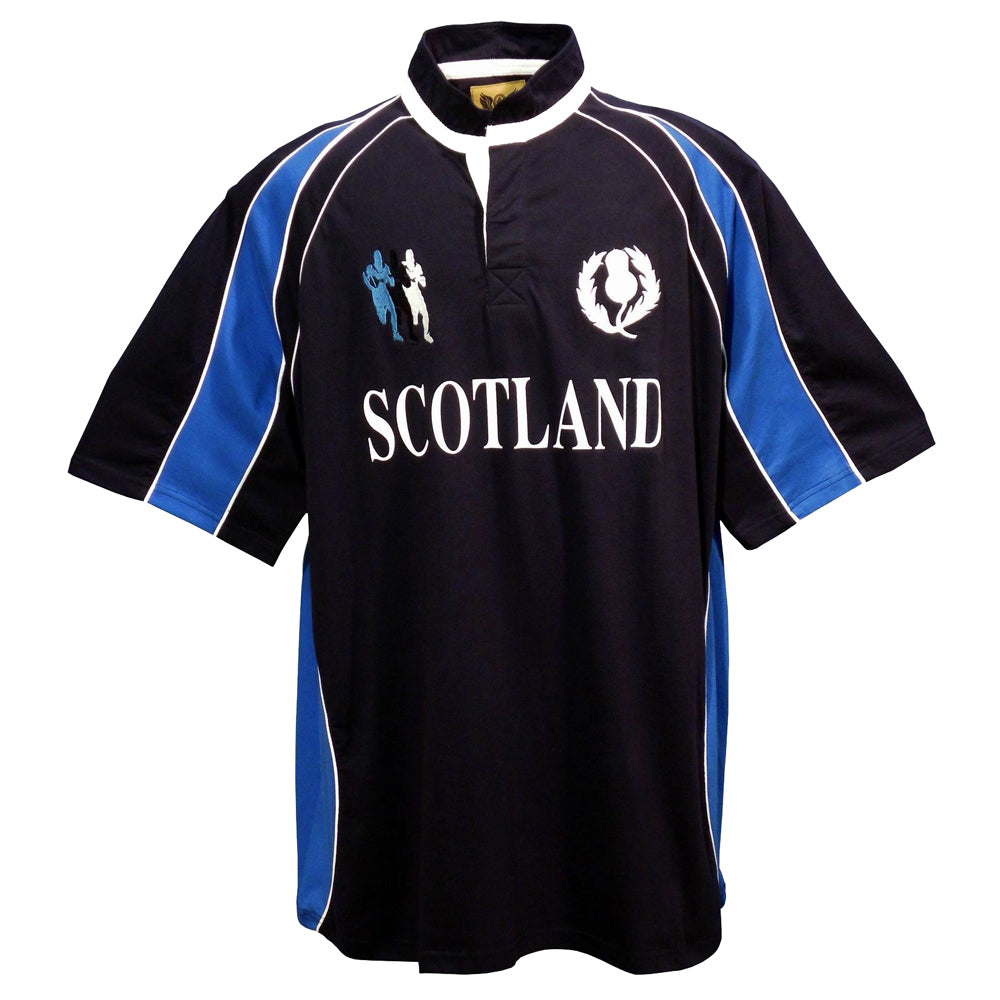 Big Size Rugby Polo Shirt - Scotland (2XL) - Brooklyndirect