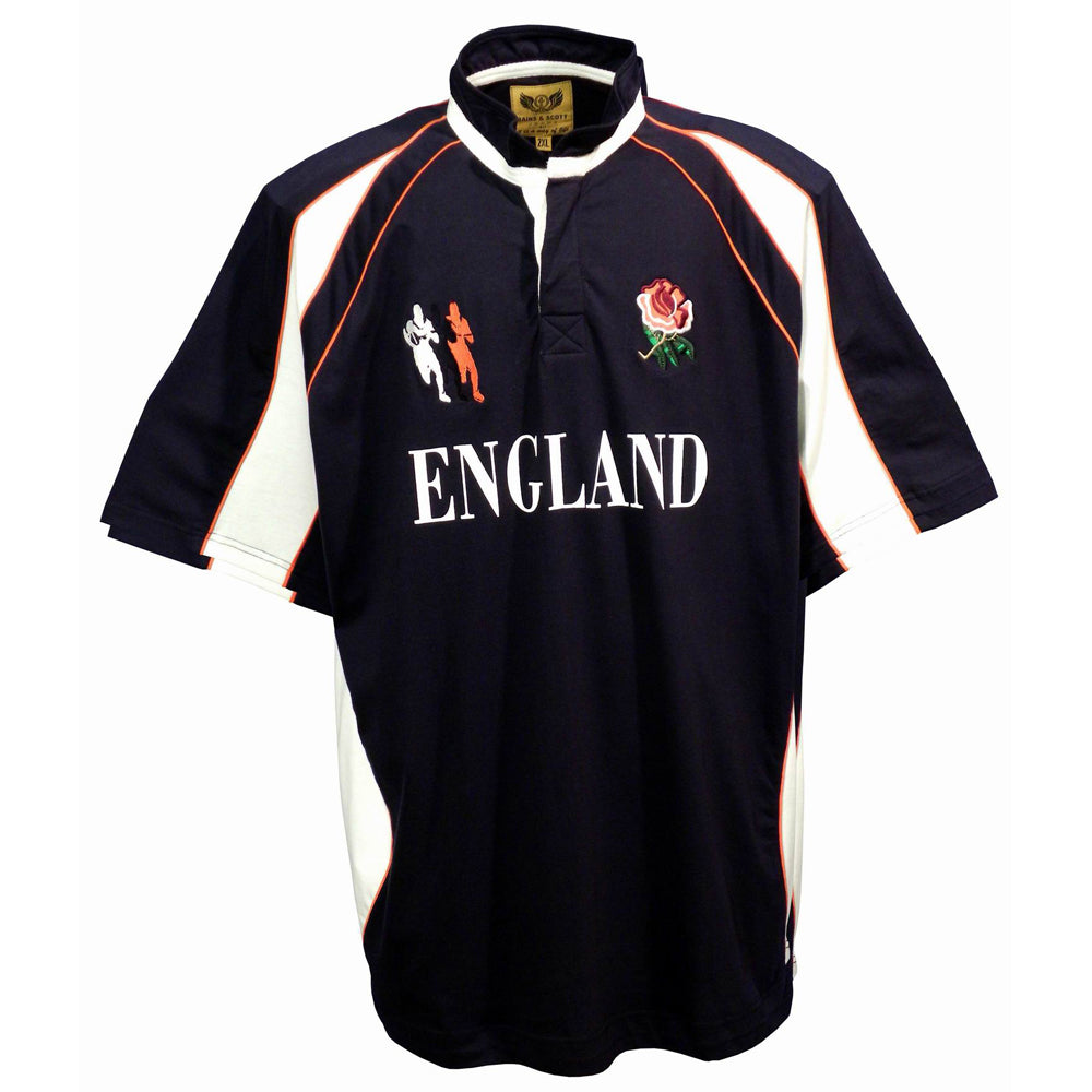 Big Size Rugby Polo Shirt - England (2XL) - Brooklyndirect