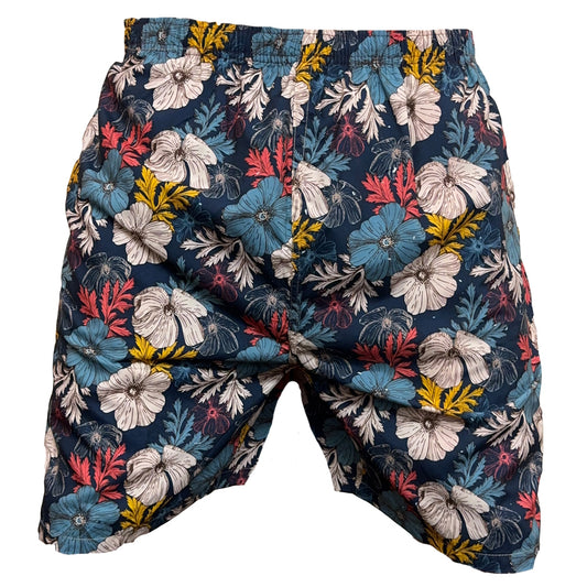 brooklyn direct big size floral board shorts multicolour