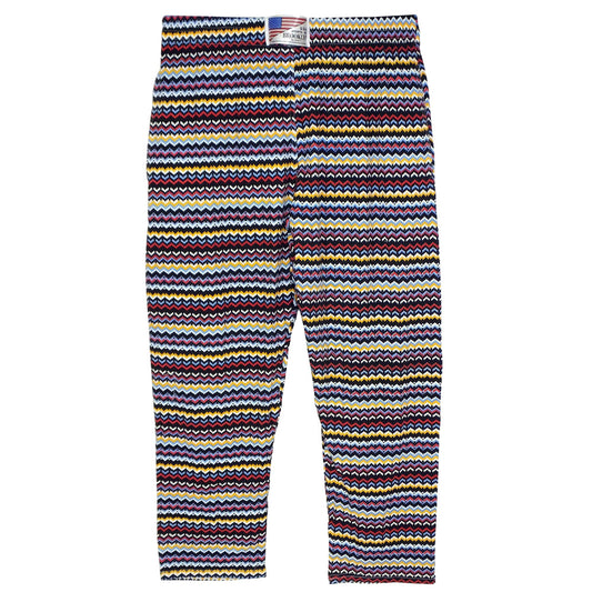 Baggy Lounge Pants With Elastic Waist - ZIG ZAG Small