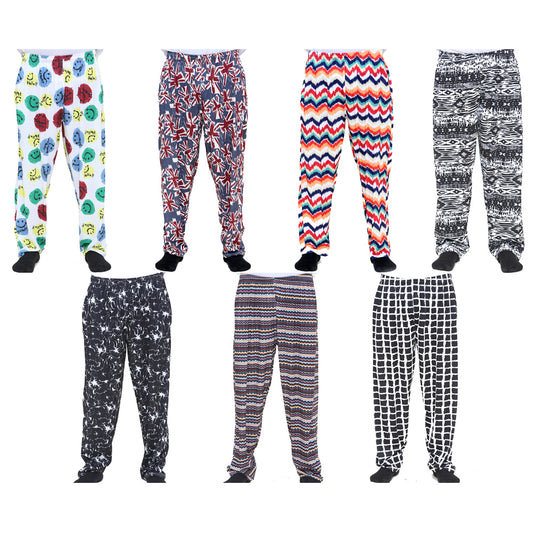 Big size pattern lounge pants