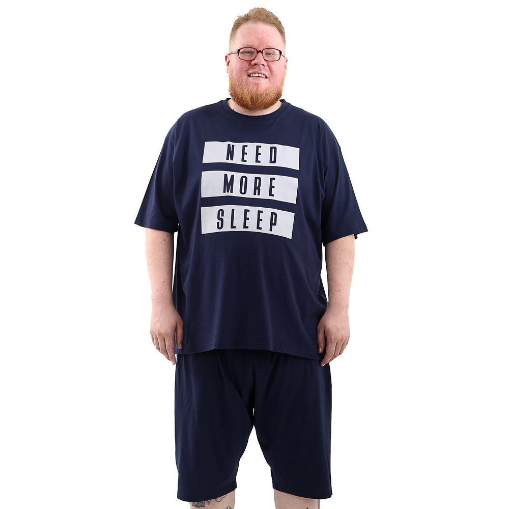 Big Size Pyjamas - Need more sleep print - Brooklyndirect