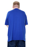 Mens Big Size T-Shirt In Royal Blue - Brooklyn Direct UK